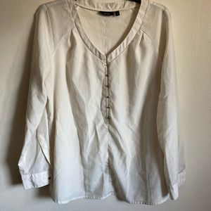 Apt 9 White Blouse